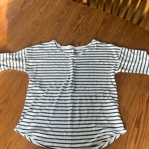 Lands End striped shirt